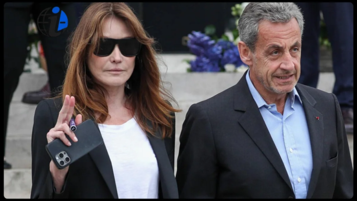 Raphaël Glucksmann et Carla Bruni