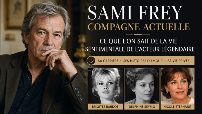 Sami Frey compagne actuelle