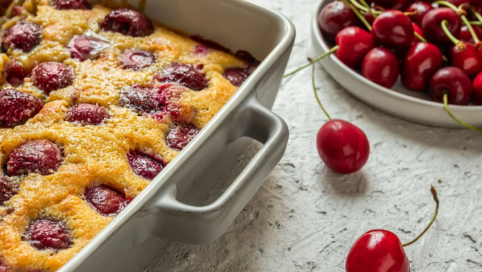 Recette de Clafoutis aux Cerises Moelleux